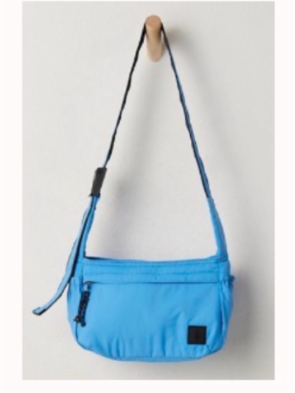 Free People Bright Blue Crossbody Bag